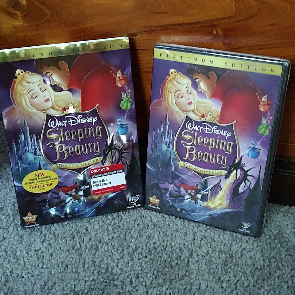 Disney Sleeping Beauty 50th Anniversary platinum Edition NEW Sealed 2008 release